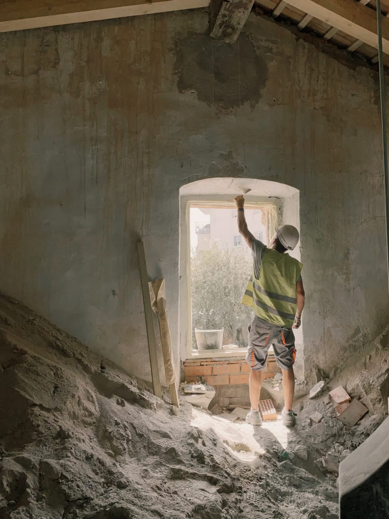 rehabilitació de masia terrassa